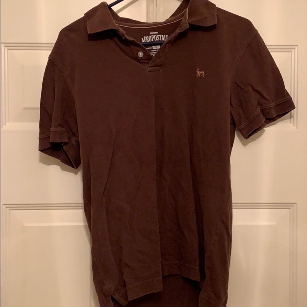 Brown polo